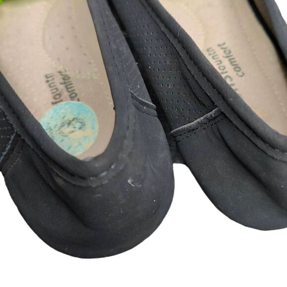 Wellsfountn Comfort Faux Suede Loafers - Picture 5 of 8